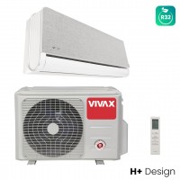 Klima uređaj VIVAX H+ Design ACP-12CH35AEHI+, 3.51kW, 3D Inverter, R32, WiFi ready - Silver